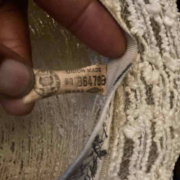 Vintage 1967 Lord & Taylor Off-White/Cream Bowler Hat - Picture 6 of 9